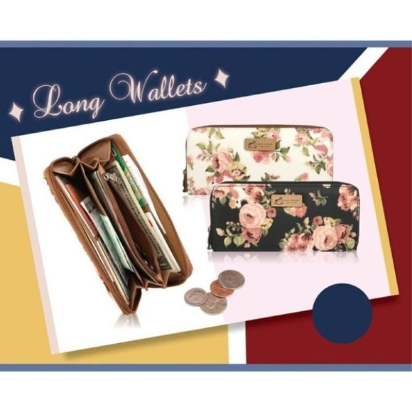 Waterproof Shiba Long Wallet Fits Phone & Bills - Picture 7 of 15